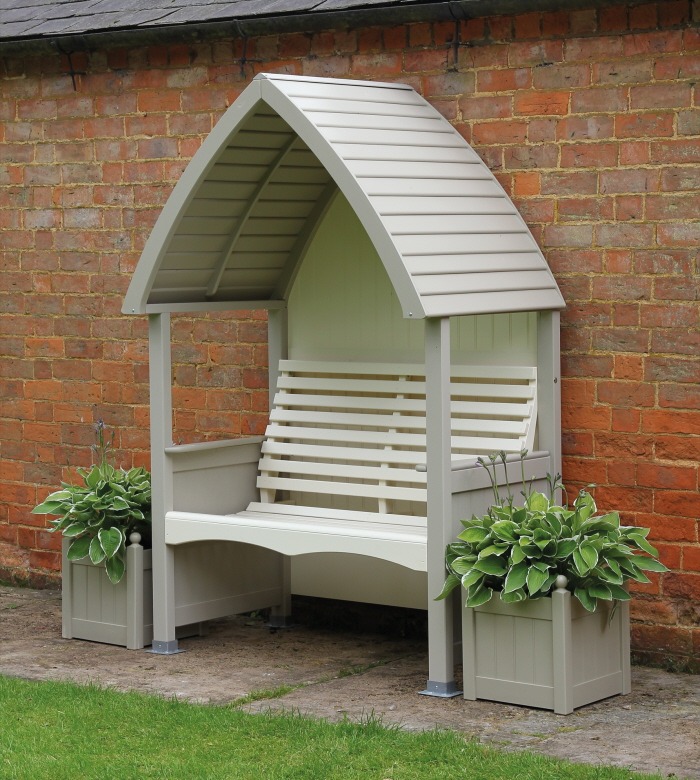 Garden Arbours Painted AFK Marketing Ltd wooden garden furniture