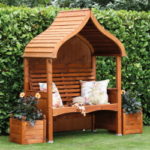 Wooden Garden Arbours Afk Ltd Wood Garden Furniture