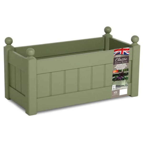 classic trough 460 heritage sage painted wood