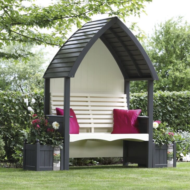 Orchard Arbour Heritage Sage Cream & Planters - AFK Marketing