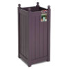 tall classic planter wood painted lavender